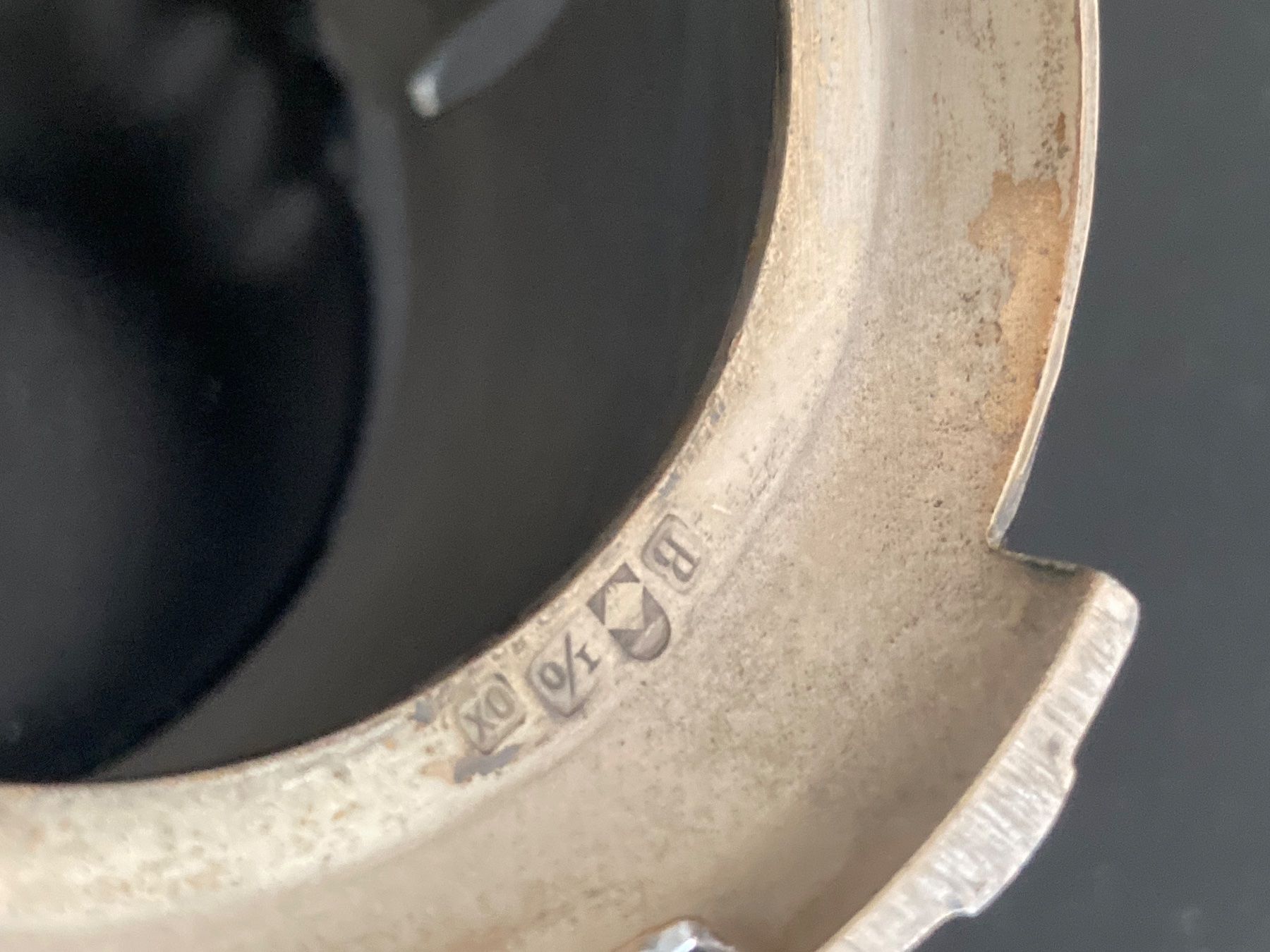 Tazze: Jugendstil Teeglashalter mit Original Glas 1910 – Usato da Zürich venduto da hicosh 2