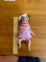 Reborn Puppe Mädchen Baby Vollsililkon