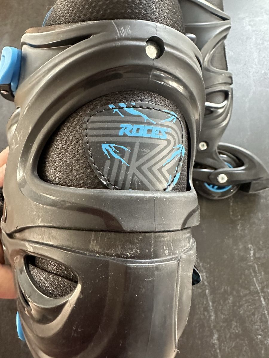 Pattini in linea & Pattini a rotelle: Roces Inline Skates verstellbar, Grösse 38-41, Schwarz – Usato da Brütten venduto da Mpatt 2