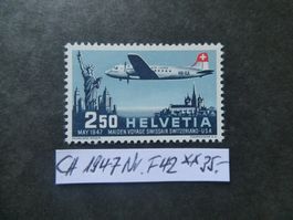CH 1947 Nr. F42 postfrisch **