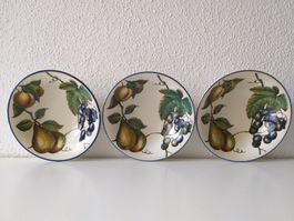 STAFFORDSHIRE "Autumn Fayre" 3 x coupelles (bols) / Schalen