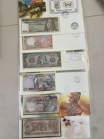 6 Banknotenbriefe Neu