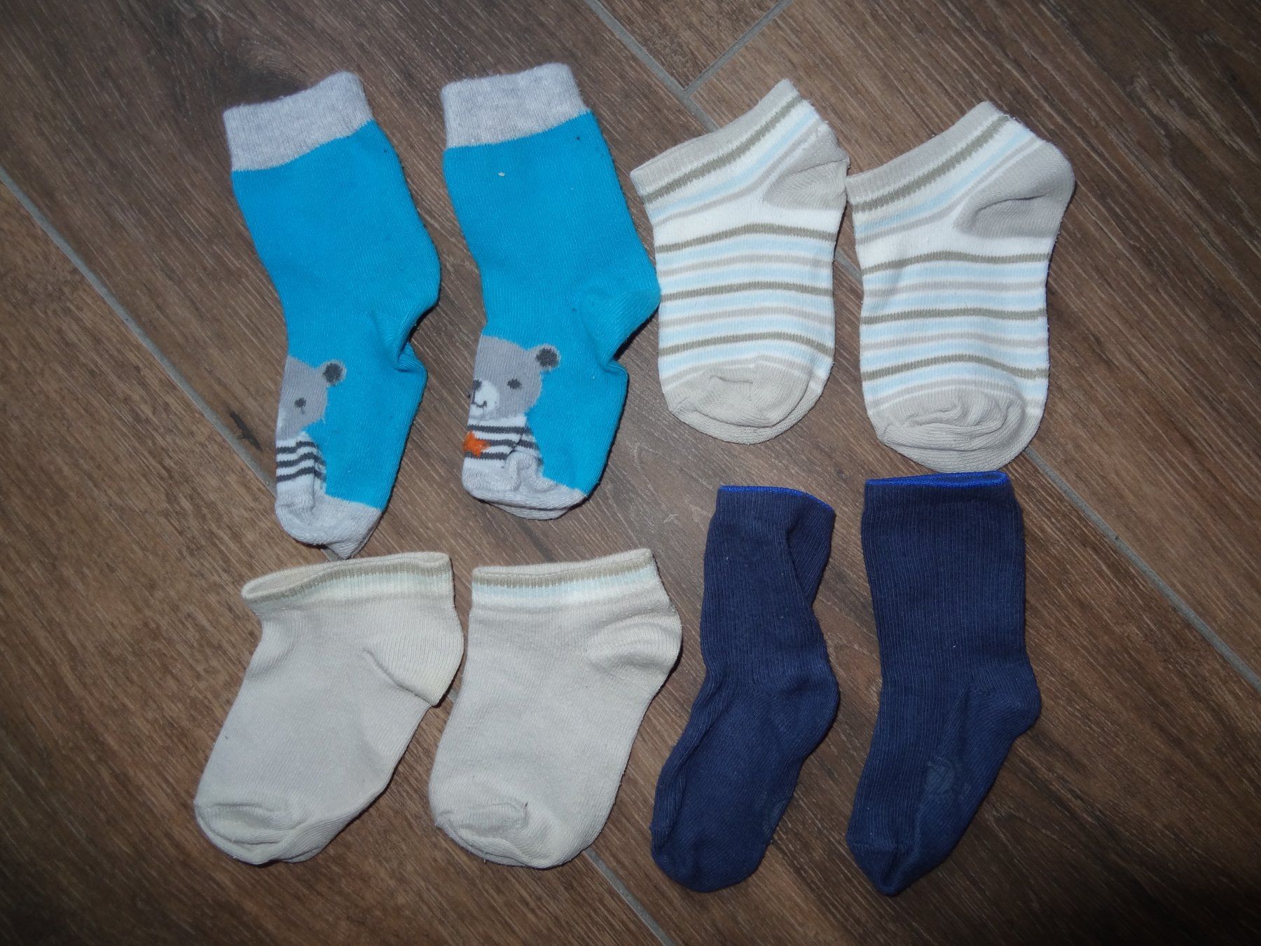 Calze per bambini: Lot de chaussettes bébé garçon, taille 19-22 – Usato da Satigny venduto da salvatore73 1