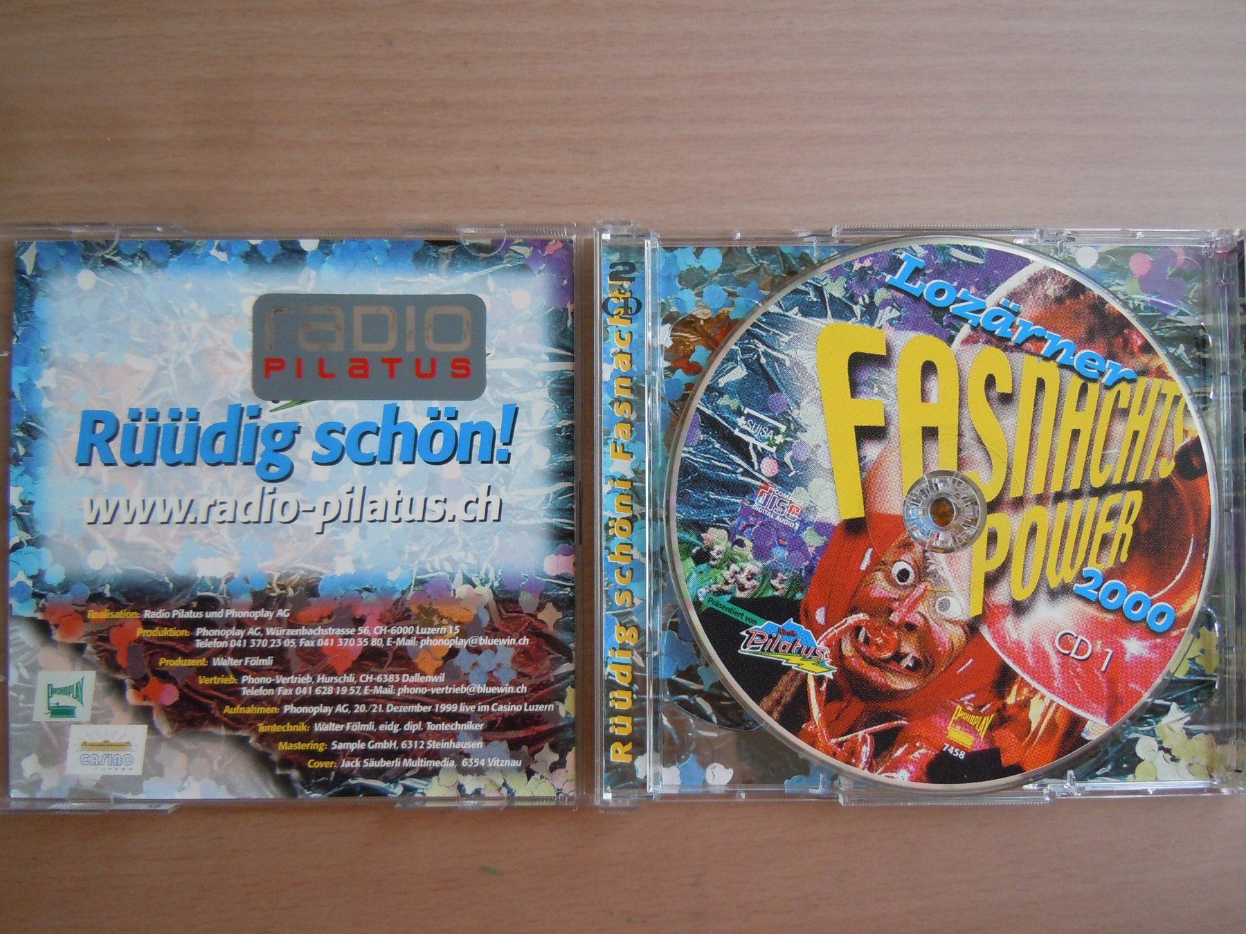 CDs: CD Lozärner Fasnachts Power 2000 Doppel CD – Gebraucht aus Luzern von Baumli1 9