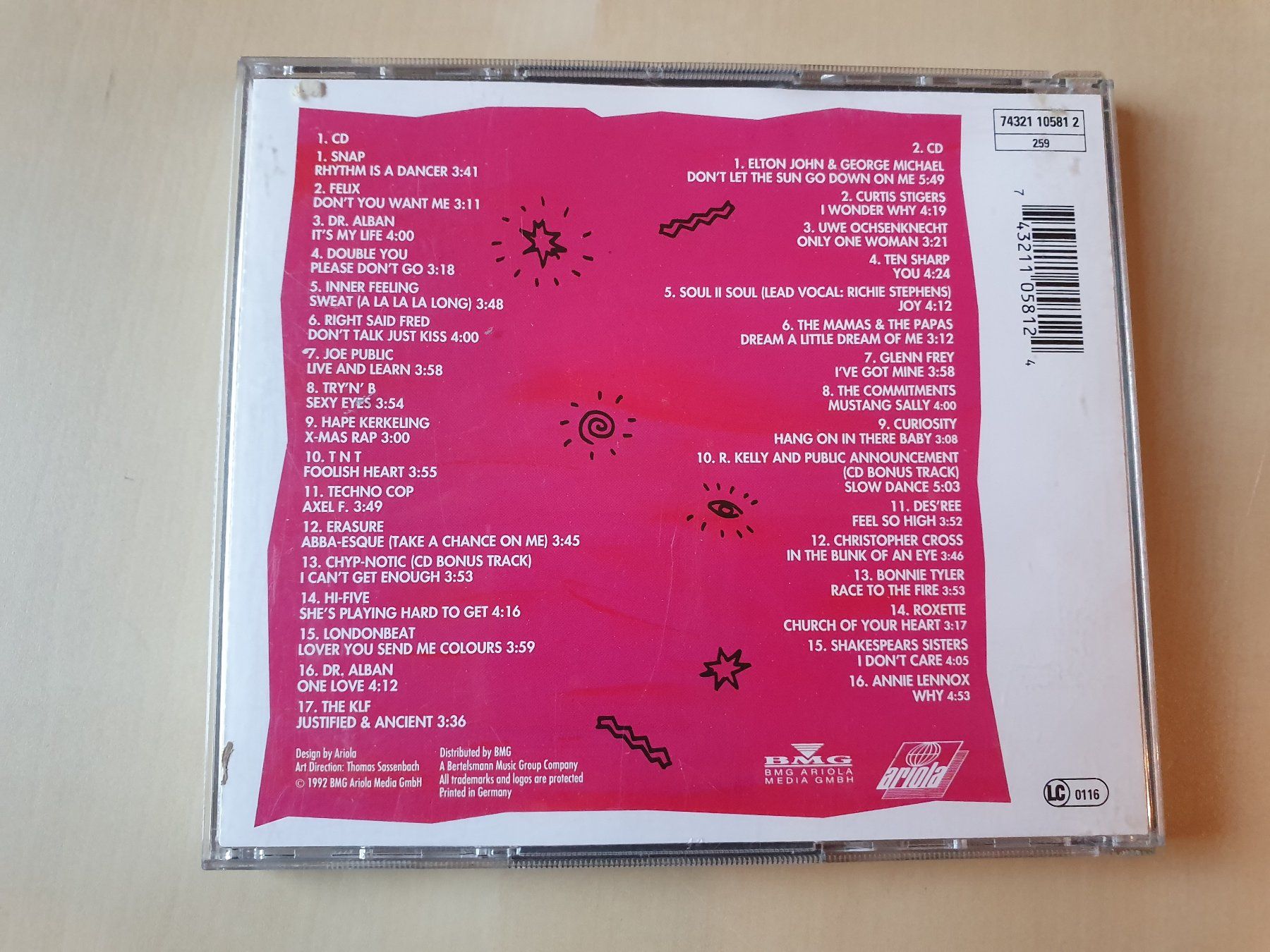 CDs: Hits 92 International – Gebraucht aus Stansstad von collectorsshop 1