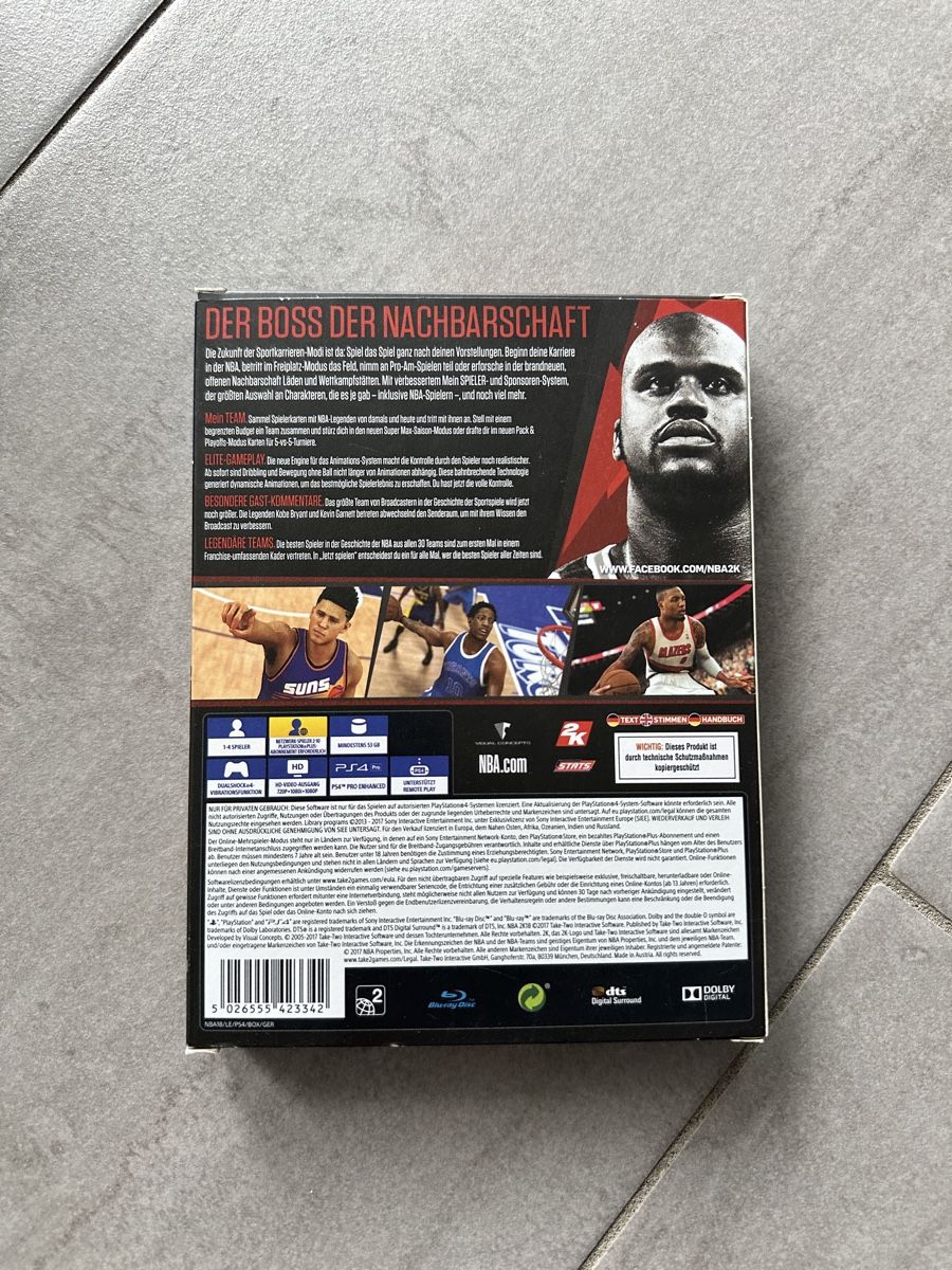 Giochi: NBA 2K 18 LEGEND EDITION – Usato da Dällikon venduto da deanderalex 1