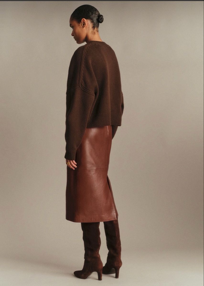 Sezane Gonne: Sézane leather skirt 36 – Usato da Schönried venduto da theapplew 3