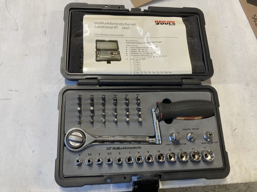 Red Tools Multifunktionsratsche RT 6665, Top Zustand! (Neu (gemäss ...