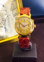 Elpe Vintage-Chronographenuhr für Sammler, 18K Gold