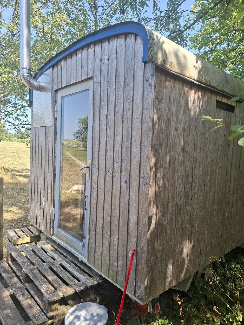Mobile-home: Bauwagen Wohnwagen  – D'occasion à hefenhofen par mauriz 1