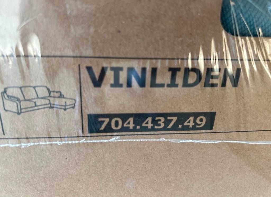 Divani: VINLIDEN Bezug 3er-Sofa / Hakebo helltürkis – Usato da Basel venduto da art_prk8 1