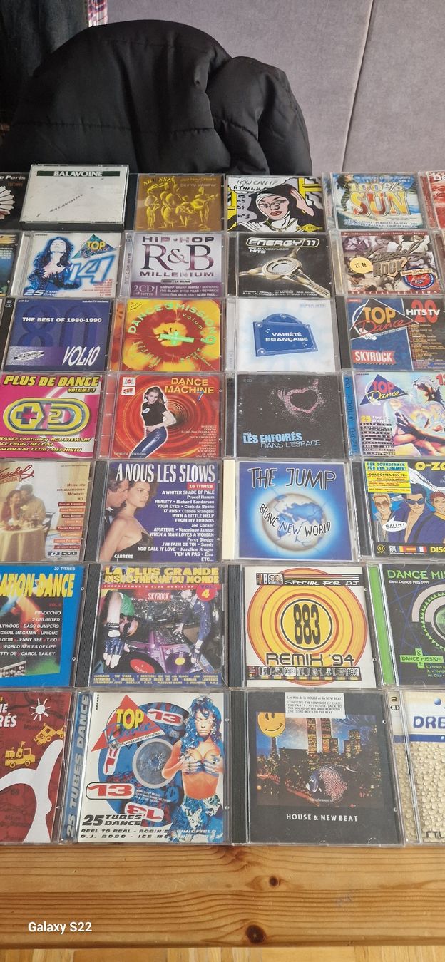 CD: Lot  CDs années ,80,90, Dance, Pop,hits – Usato da Yvonand venduto da RF-VINYL 2