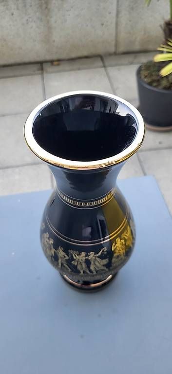 Vasi & Recipienti: Vase hauteur 28 cm & decor Or – Nuovo (secondo la descrizione) da Versoix venduto da Lc.1 3