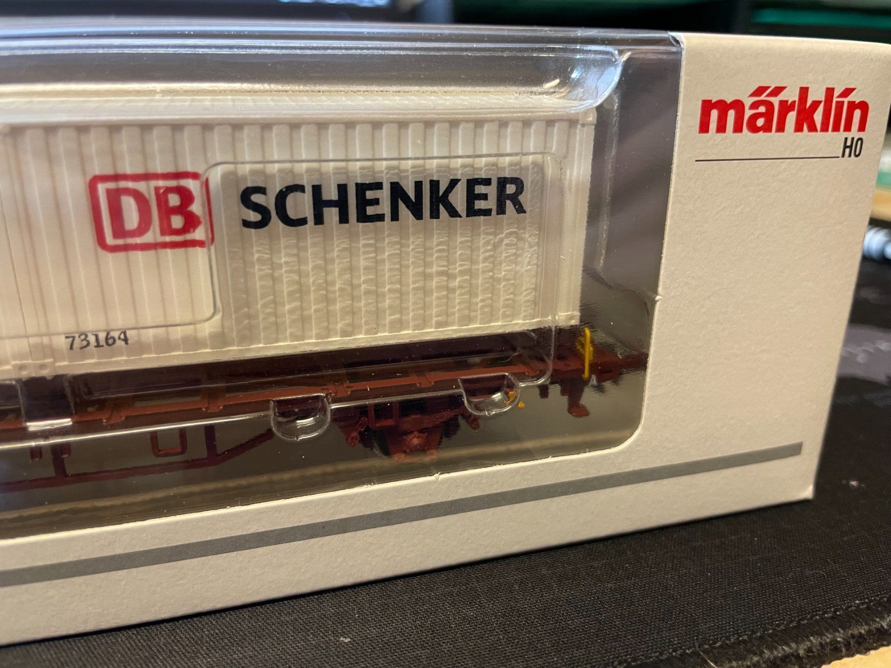 Märklin Modelleisenbahnen: Märklin 47725-01 - Container-Tragwagen – Neu und originalverpackt aus Bürglen UR von Metallus 3