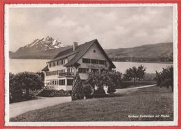Küssnacht am Rigi - Kurhaus Eichholtern mit Pilatus ca. 1940