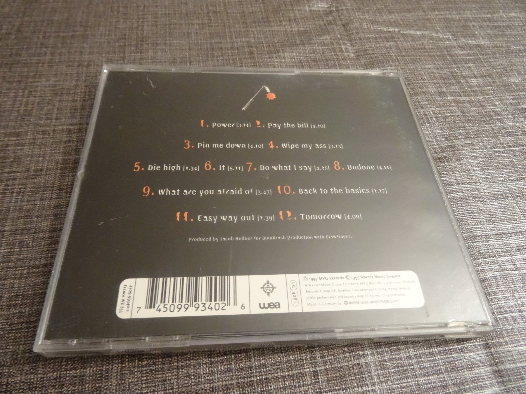 CD: Clawfinger - Use Your Brain - CD – Usato da Olten venduto da Disc-Ausverkauf 1