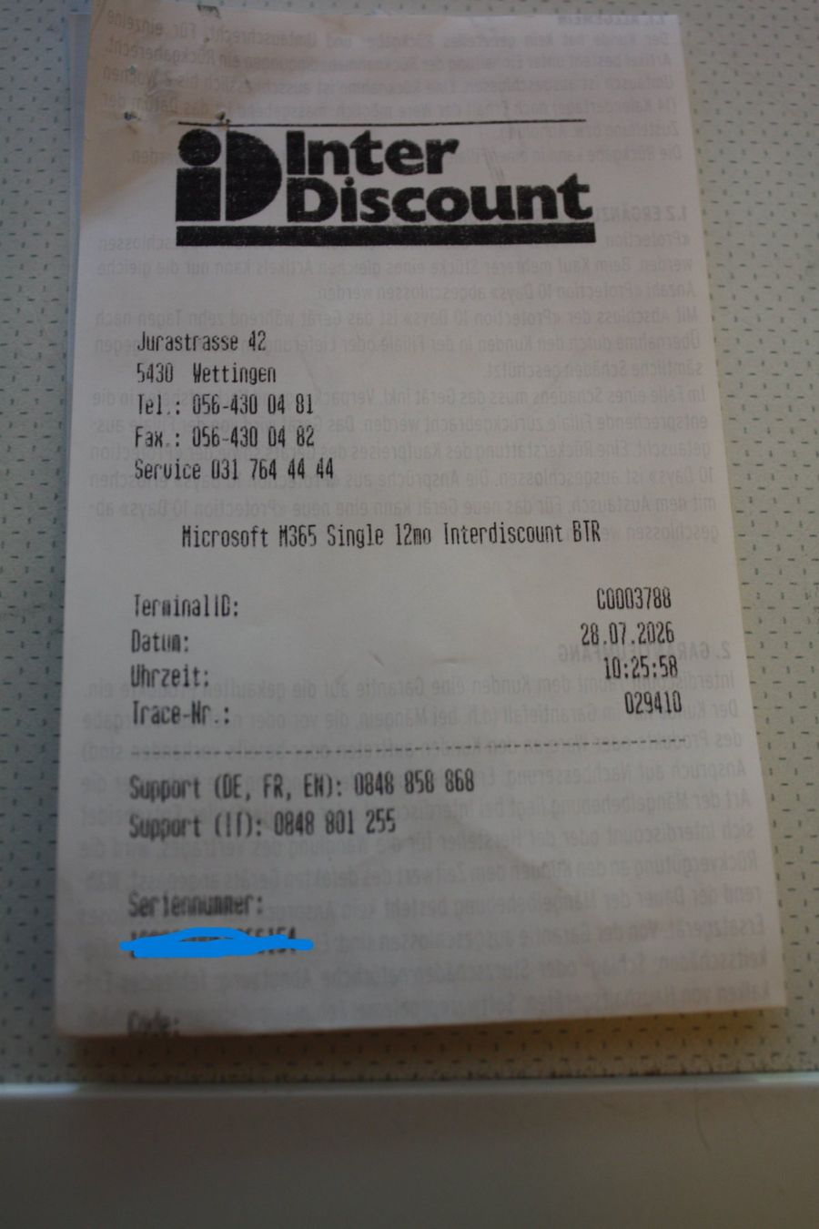 Interdiscount Gutscheine: Microsoft 365 Single 12 Monate Abonnement neu – Neu und originalverpackt aus Wettingen von Licht08 2