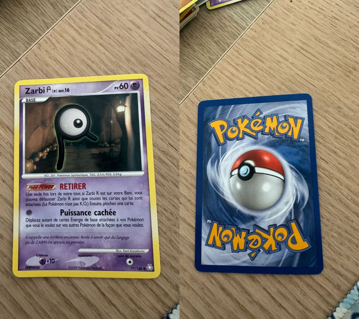 Pokémon Carte collezionabili: Zarbi 77/146 – Usato da Chavannes-Renens venduto da skywalker1942