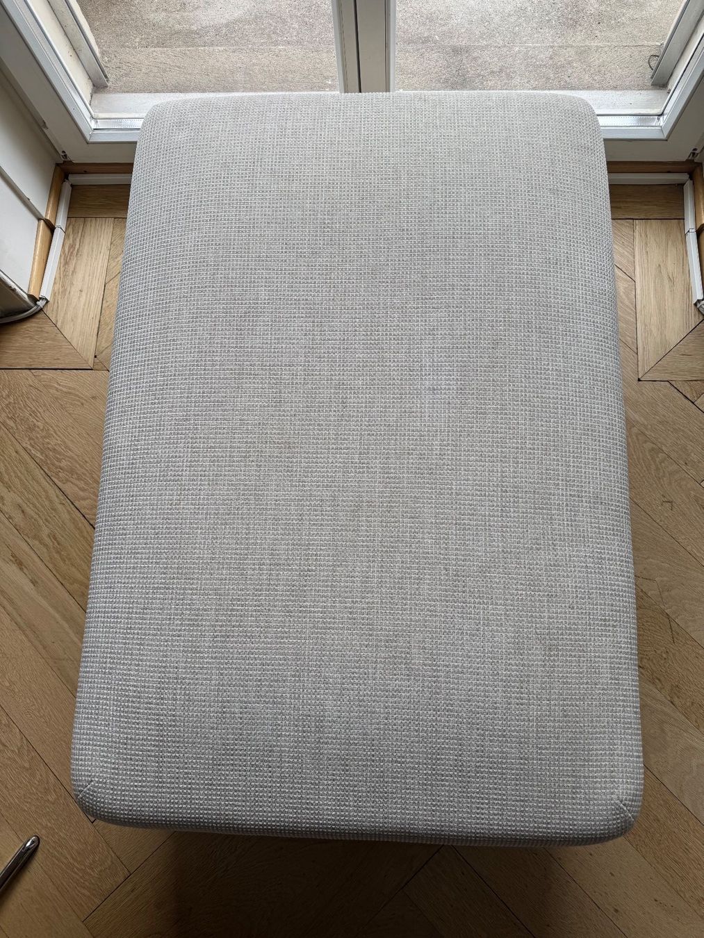 Pfister Hocker: (Sofa) Hocker beige, 95 x 65 x 40 cm – Gebraucht aus Zürich von Bertis5 2