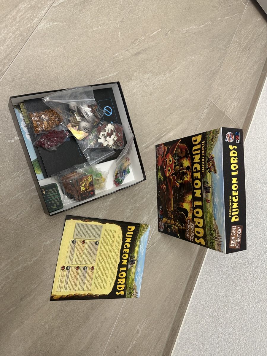 Spiele: dungeon lords (dt.) brettspiel – Gebraucht aus Frauenfeld von Patrice83 1