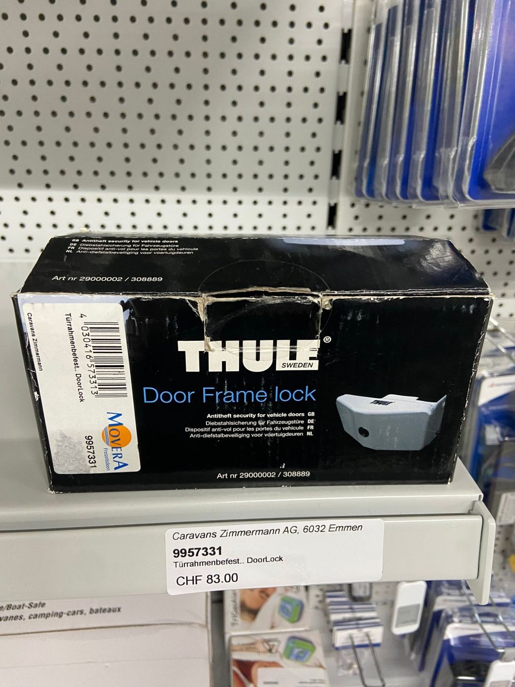 Lucchetti: Thule Frame lock – Nuovo e nell'imballaggio originale da Emmen venduto da CZ6032