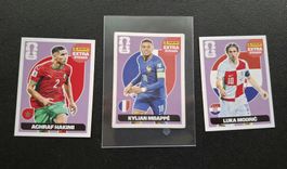 Panini Extra Sticker KYLİAN MBAPPE,Modric,Hakimi 3er Set🔥