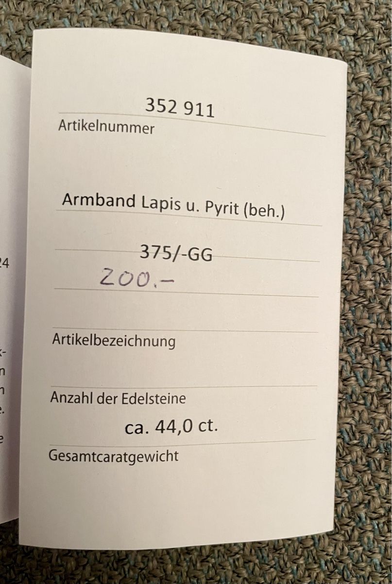 Catenine: Lapislazuli Stein Collier mit Armband – Usato da Zürich venduto da doeni95 6