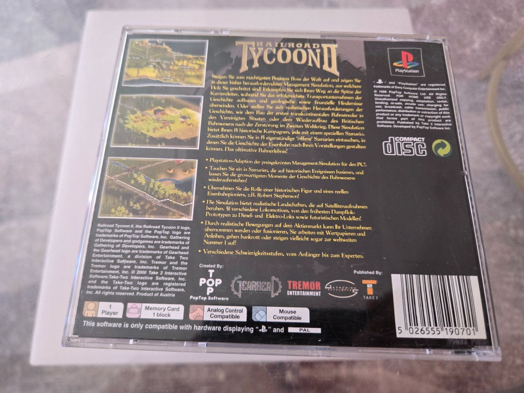 Giochi: Railroad Tycoon 2 PS1 – Usato da Bussigny venduto da Kfdlt 1