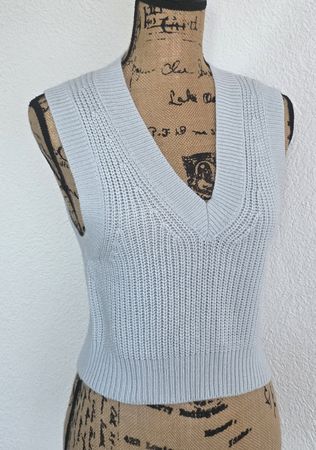 Strickweste H&M Divided hellblau Grösse XS neuwertig