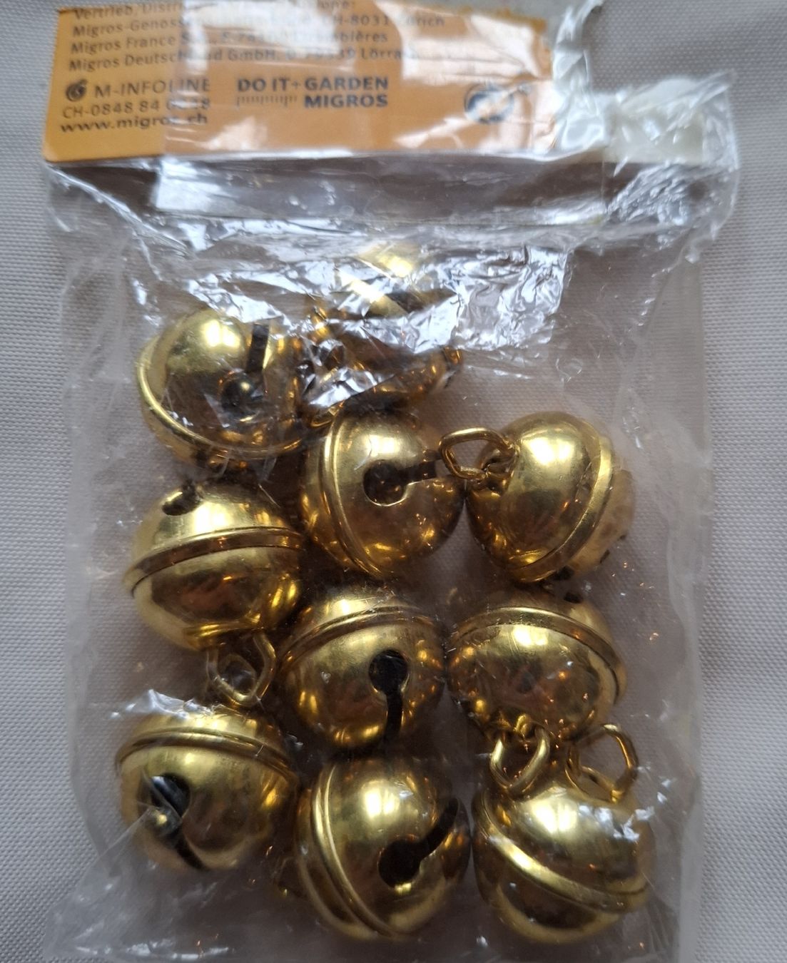 Glocken & Treicheln: 1 Pack Metallglöckchen – Neu (gemäss Beschreibung) aus Dietikon von Hirschkopf 1