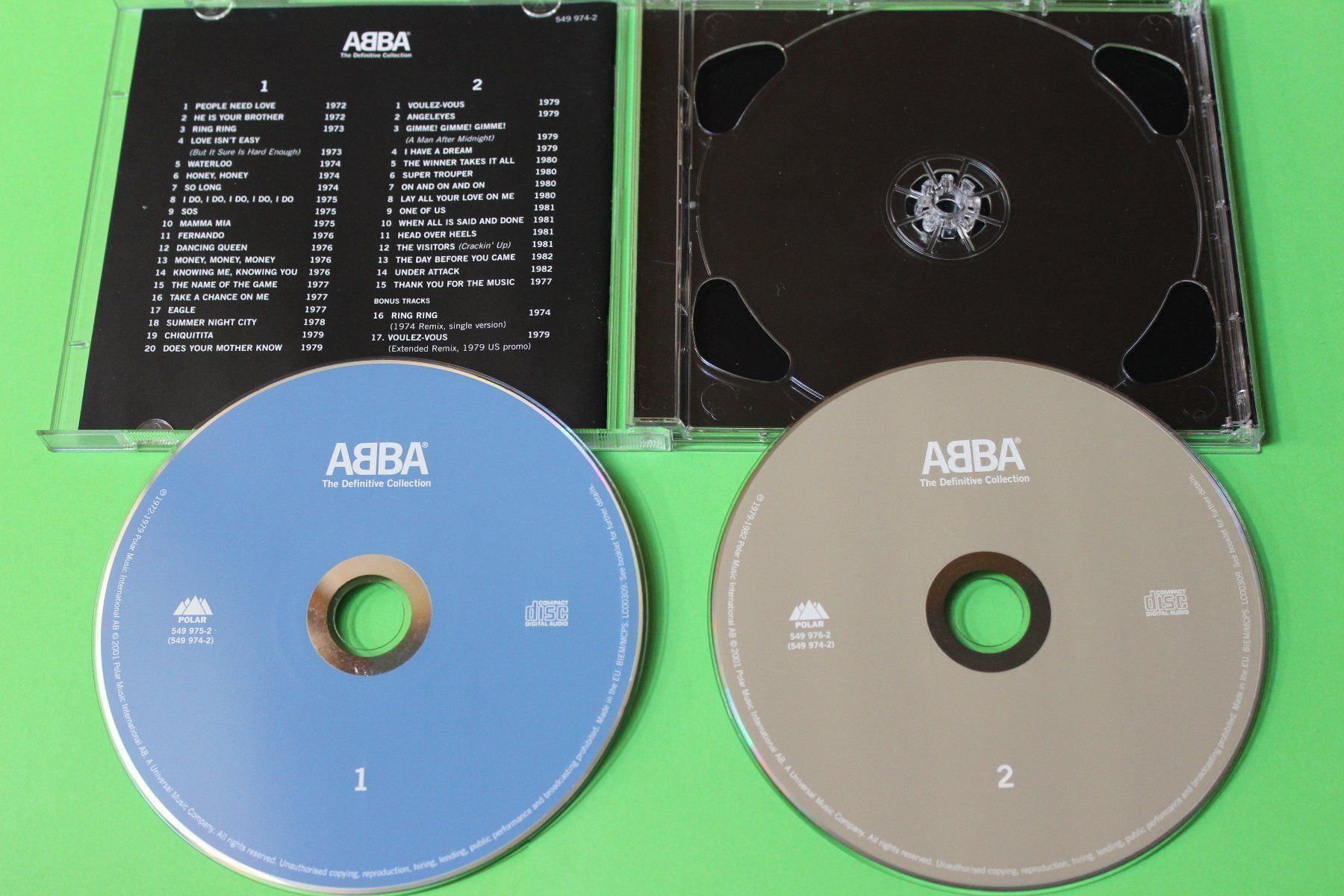 CDs: ABBA - THE DEFINITIVE COLLECTION 2CDs!!! – D'occasion à Tübach par JamesStone 5