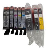 Canon PGI-580 / CLI-581 Tintenpatronen Set + M-Y-C - 8 Stk