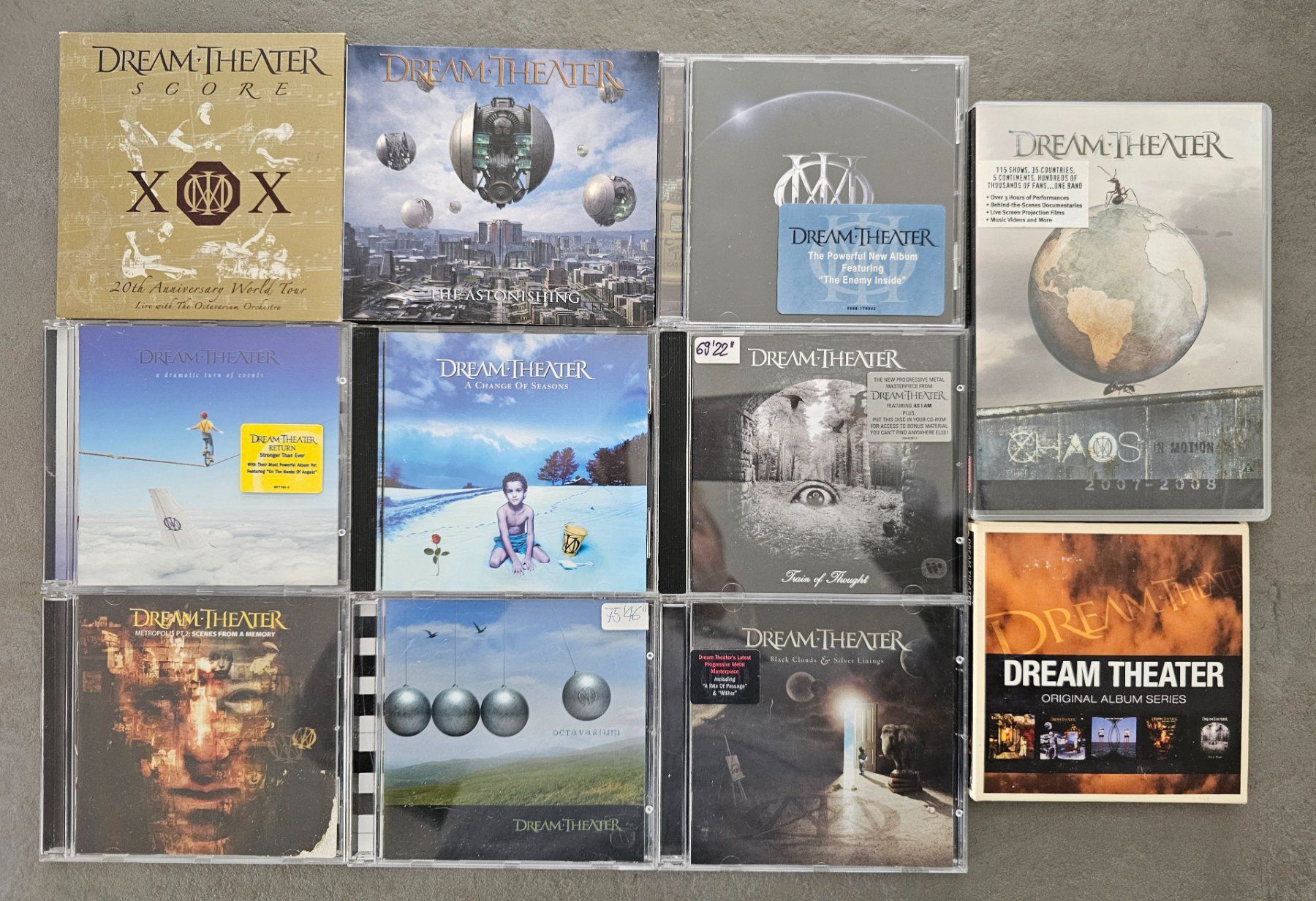 CD: DREAM THEATER CD's – Usato da Unterkulm venduto da Chaplyn2018