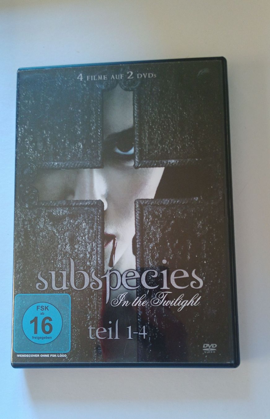 Tous les DVDs: Subspecies - In The Twilight - Teil 1-4 – D'occasion à Tann par Veebee6