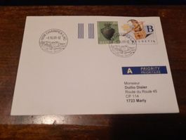 premier jour Champex-Lac 1938 Enveloppe rare!