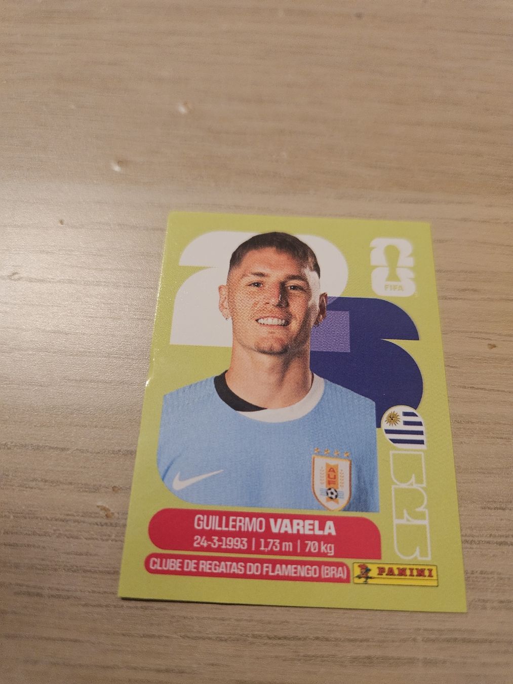 Panini Carte collezionabili: Panini WM 2026 URU 8 – Nuovo (secondo la descrizione) da Genève venduto da jerdinho1209