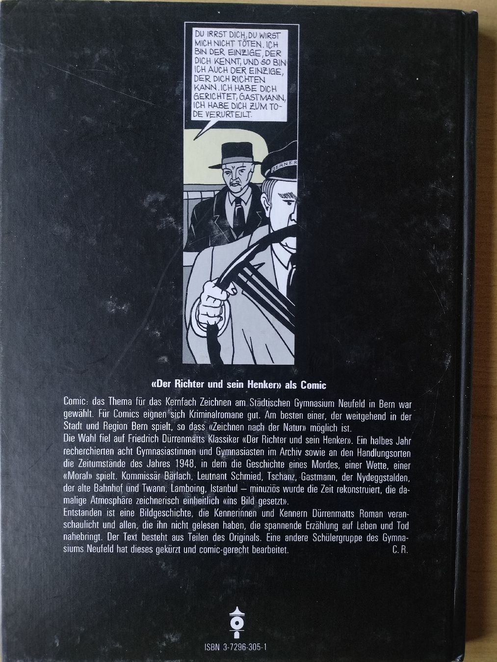 Fumetti: Comic , Der Richter und sein Henker 1988 – Usato da Schwanden Sigrisw venduto da cadieux71 1