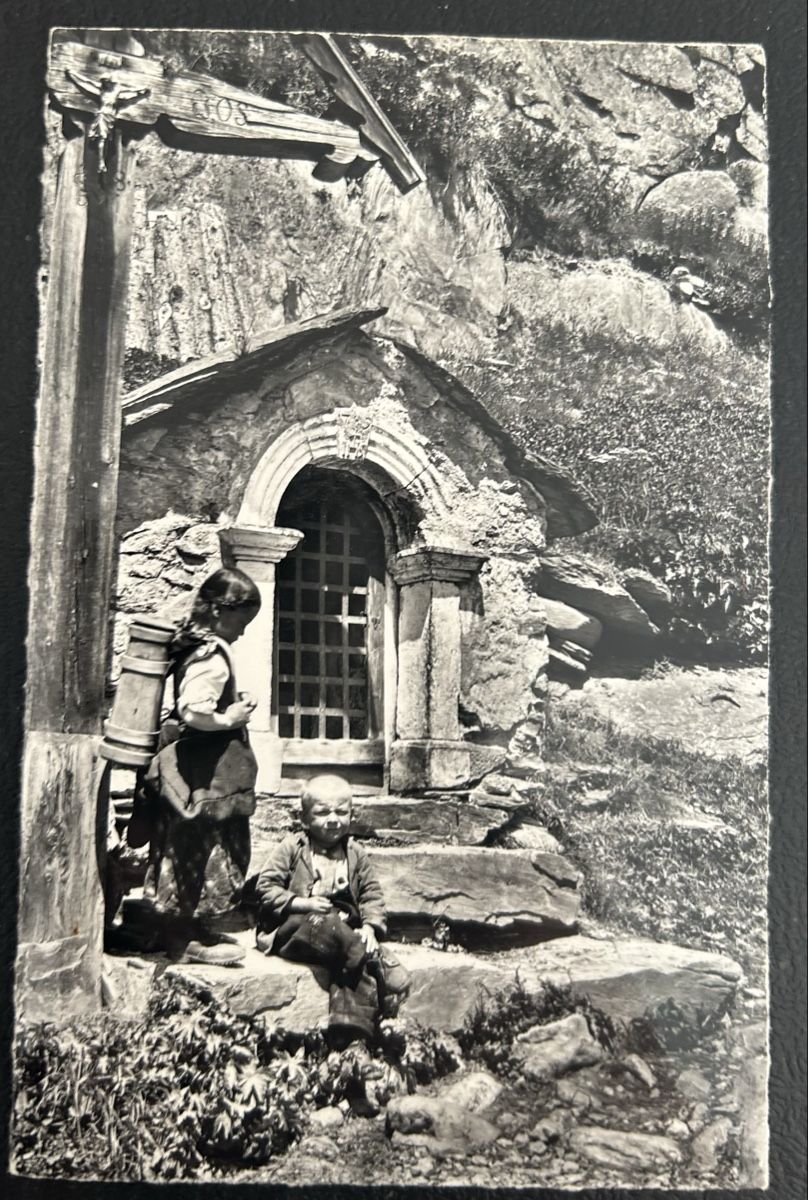 Cartoline postali: Wegkapelle im Lötschental  – Usato da Horw venduto da Tellbub