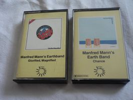 2x MC Rar Kassette Pop Rock - Manfred Manns Earth Band