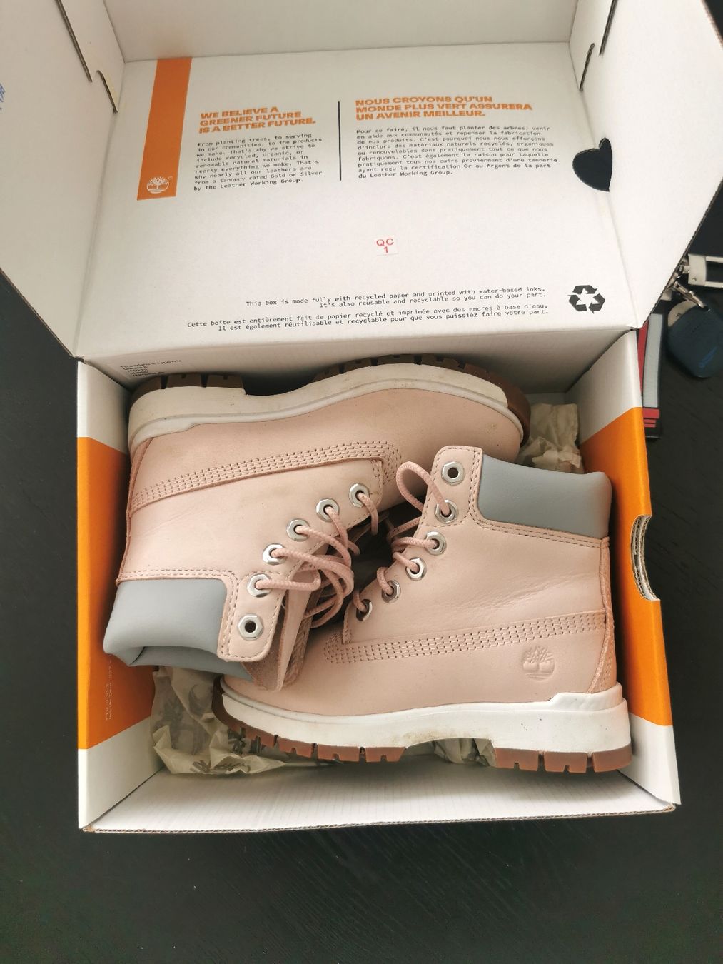 Timberland Schuhe für Mädchen: Timberland Boots Pink Gr. 29 Neuwertig – Neu (gemäss Beschreibung) aus uster von colorpw 4