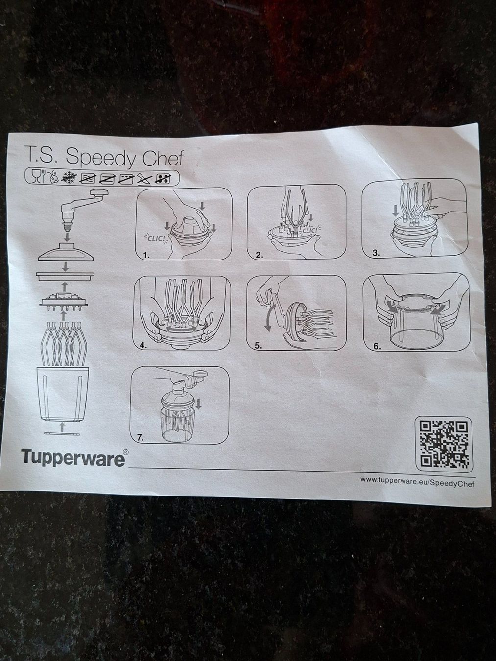 Tupperware Elettrodomestici da cucina: Tupperware Speedy Chef 1,35 Liter, NEU – Nuovo (secondo la descrizione) da Rafz venduto da findelmundo68 4