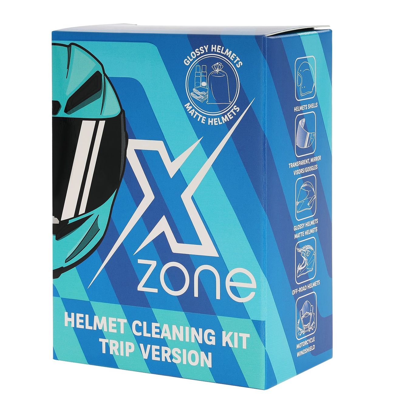 Prodotti di pulizia: Xzone - Reise-Set zur Helmreinigung – Nuovo e nell'imballaggio originale da Zweidlen venduto da RepToGo 1