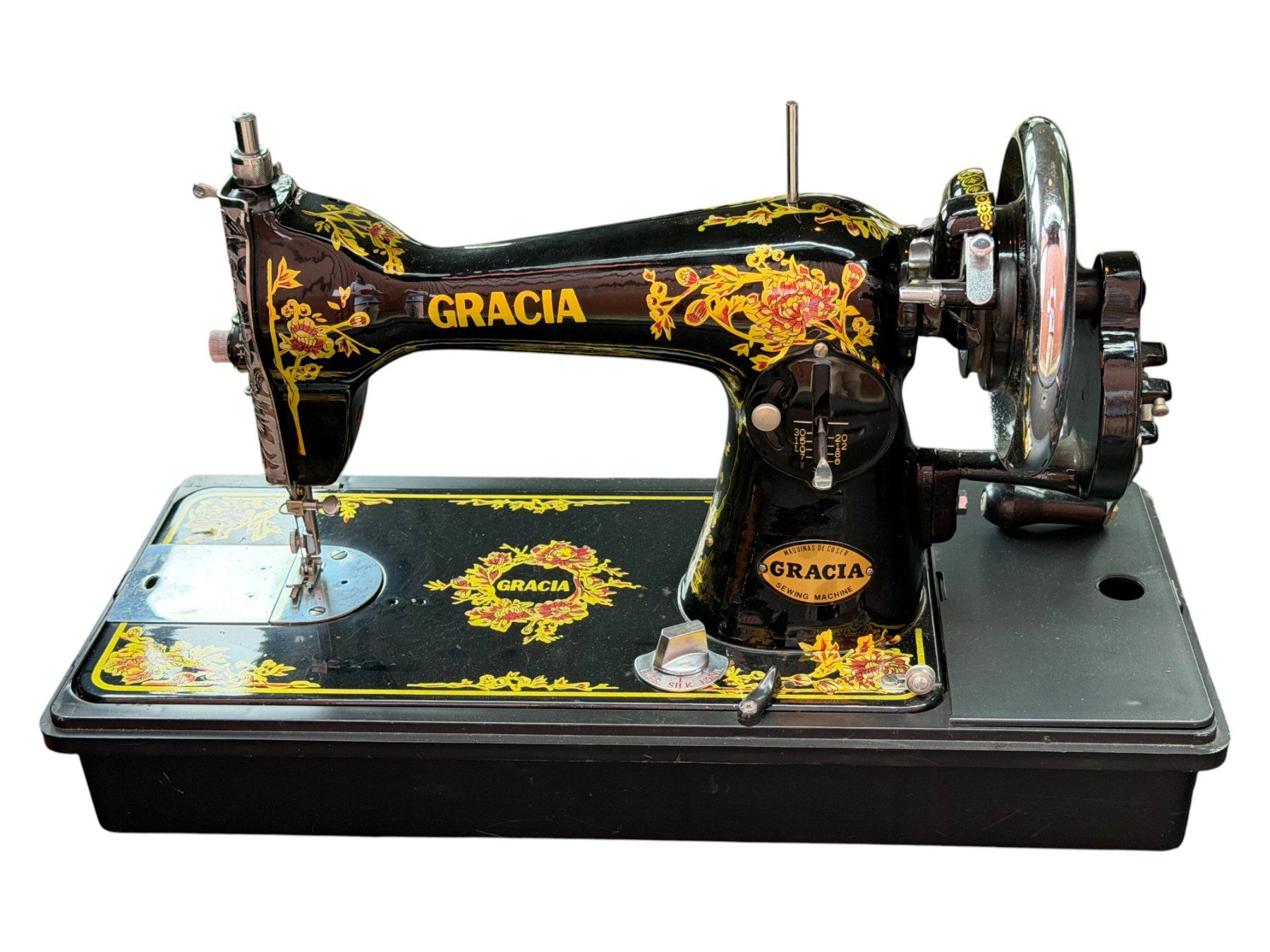 Nähmaschinen: Machine à coudre Gracia vintage - comme neuve – Gebraucht aus Morges von 1tiquaire 5