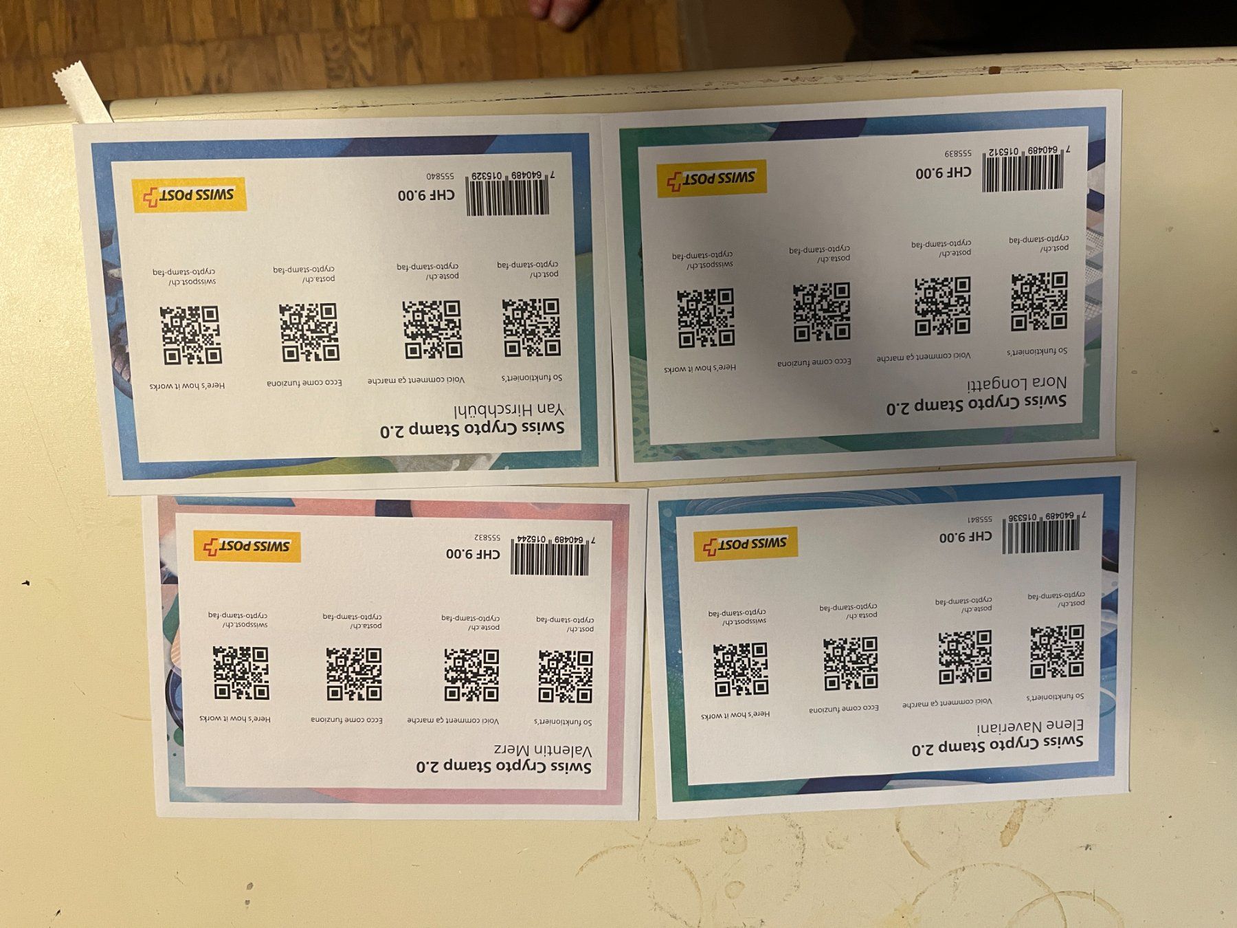 Alle Briefmarken: NFC Marken der Schweizer Post – Neu und originalverpackt aus Geroldswil von Topaz58 1