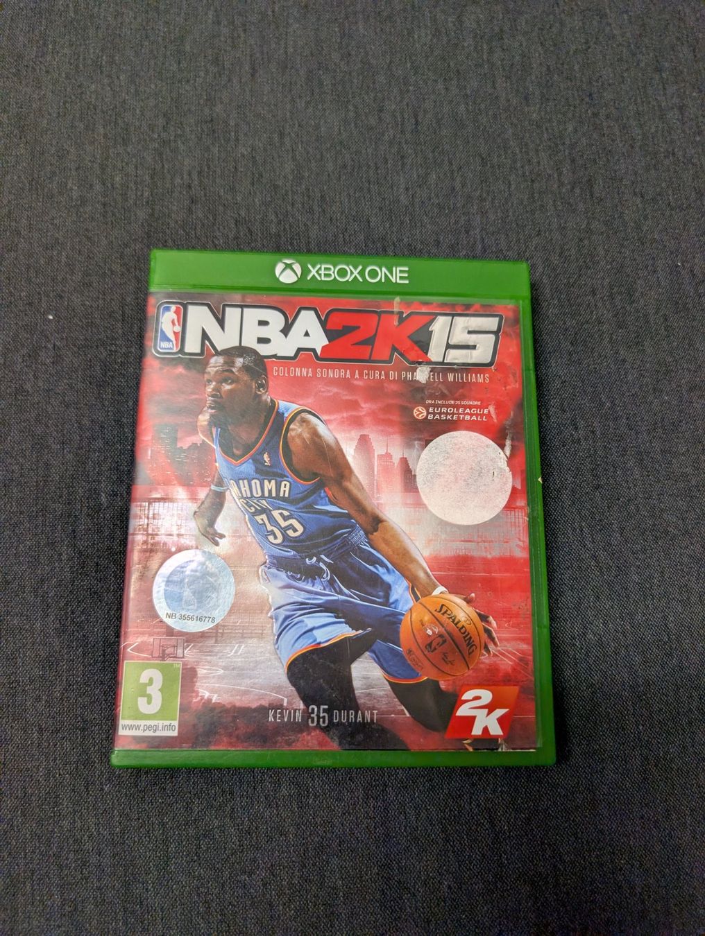Spiele: NBA 2K15 Microsoft Xbox Series x / one – Gebraucht aus Giubiasco von Ticinerd