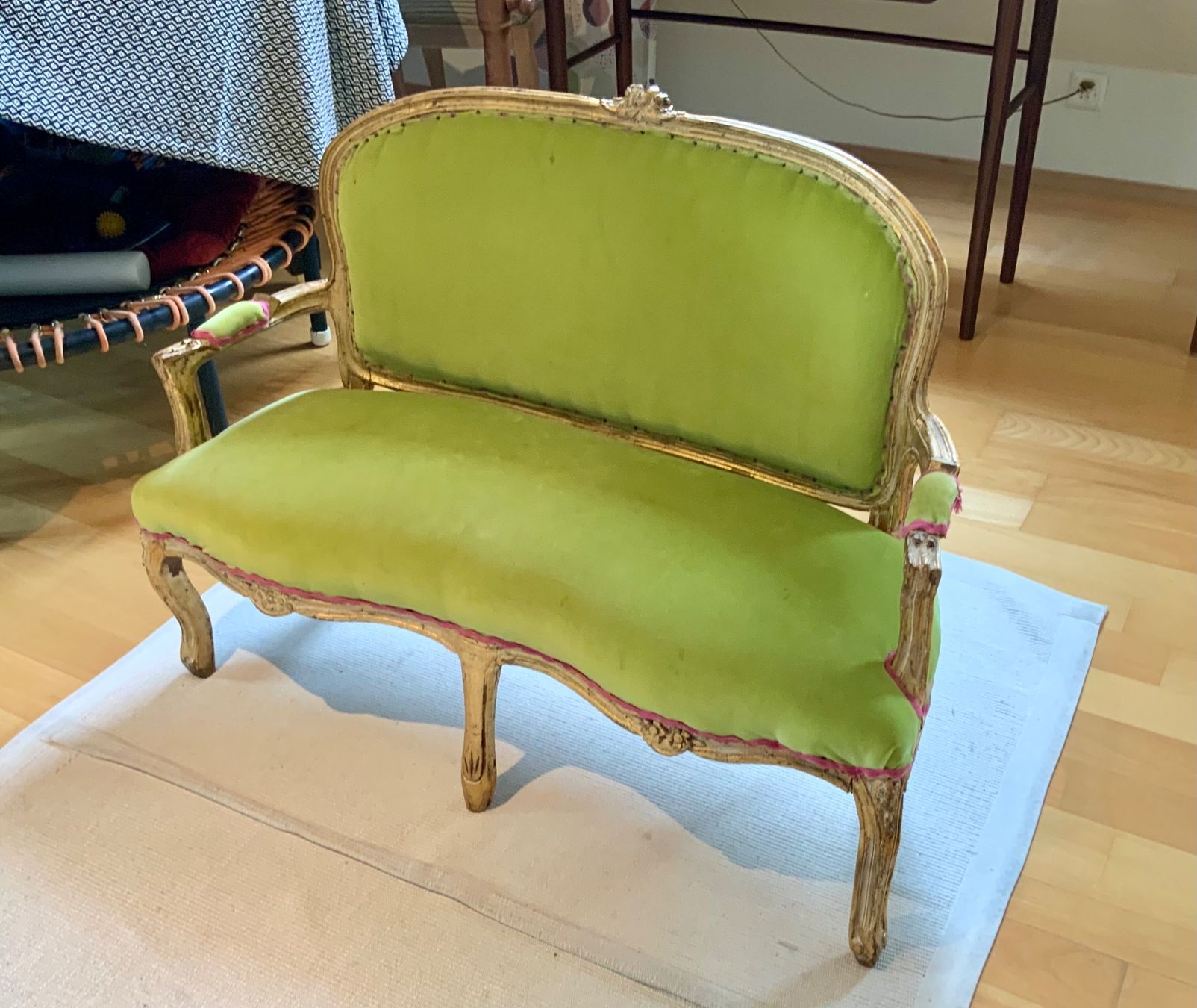 Divani: Kinder Sofa von 1930 – Usato da Winterthur venduto da Jameson9 1