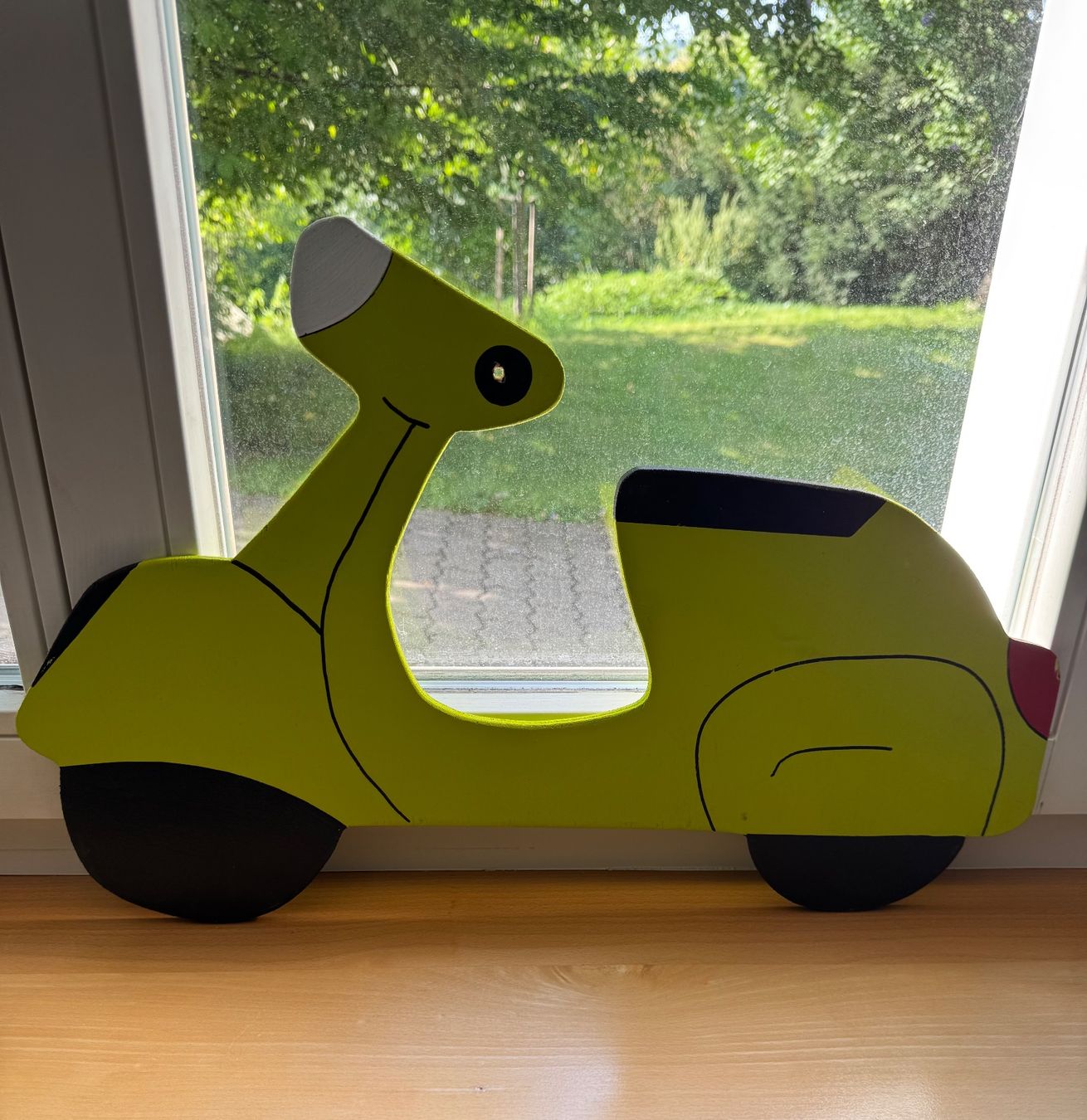 Tutte le decorazioni: Holzroller, gelb, ca. 55 cm lang, Deko – Usato da Neftenbach venduto da Rose40 4