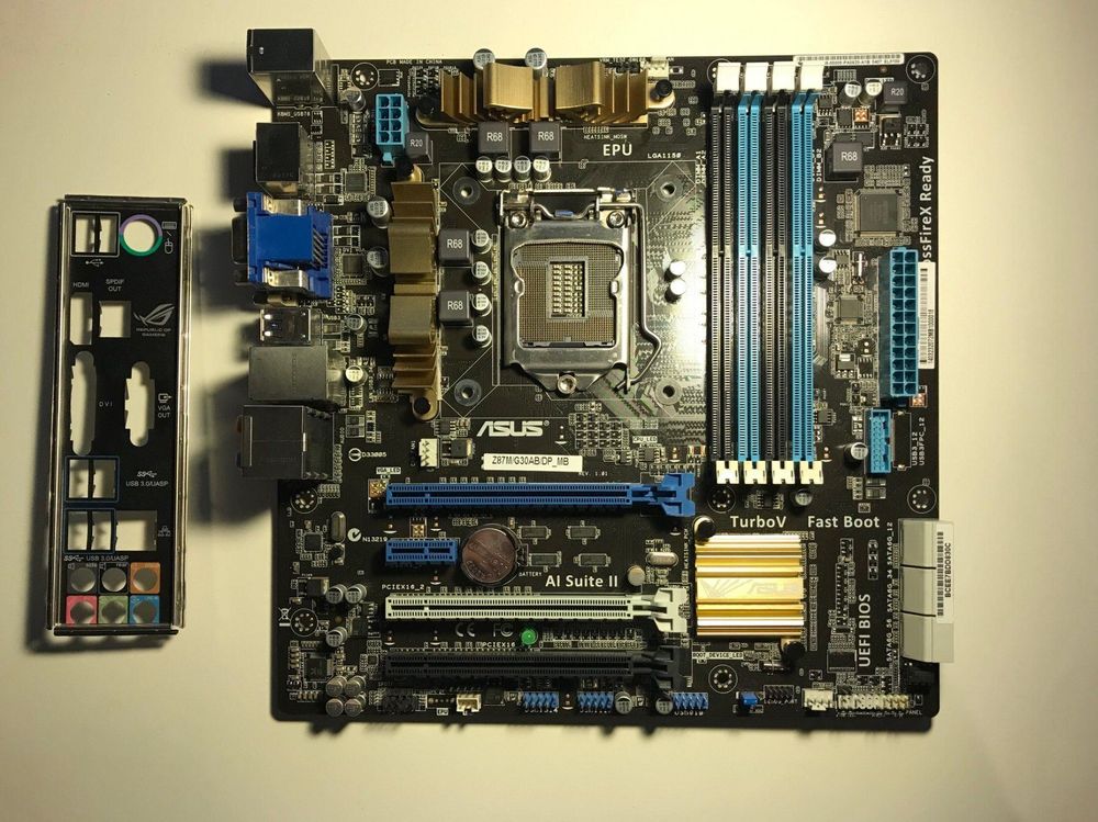 Asus Z87 Mainboard Z87M/G30AB/DP_MB Kaufen auf Ricardo