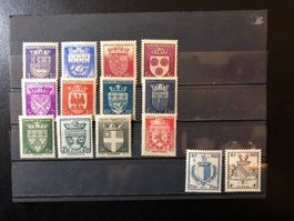 Armoiries Villes 1942 et 1945 Neufs **