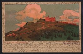 Rigi-Kulm, Hotel im Sonnenaufgang, 1928